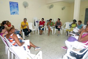 Encuentro del Proyecto Red profesionales en primera línea, en Jovellanos