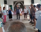Momento de presentación de los participantes en la comunidad Carlos Rojas