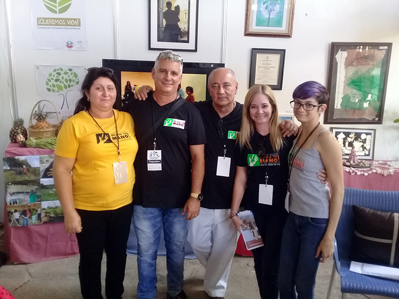 Equipo de trabajo del CCRD-C en ExpoCuba