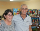 La socióloga Dra. Mayra Espina junto al reverendo Raimundo García Franco