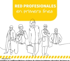 Cartel de Red Profesionales en Primera Línea