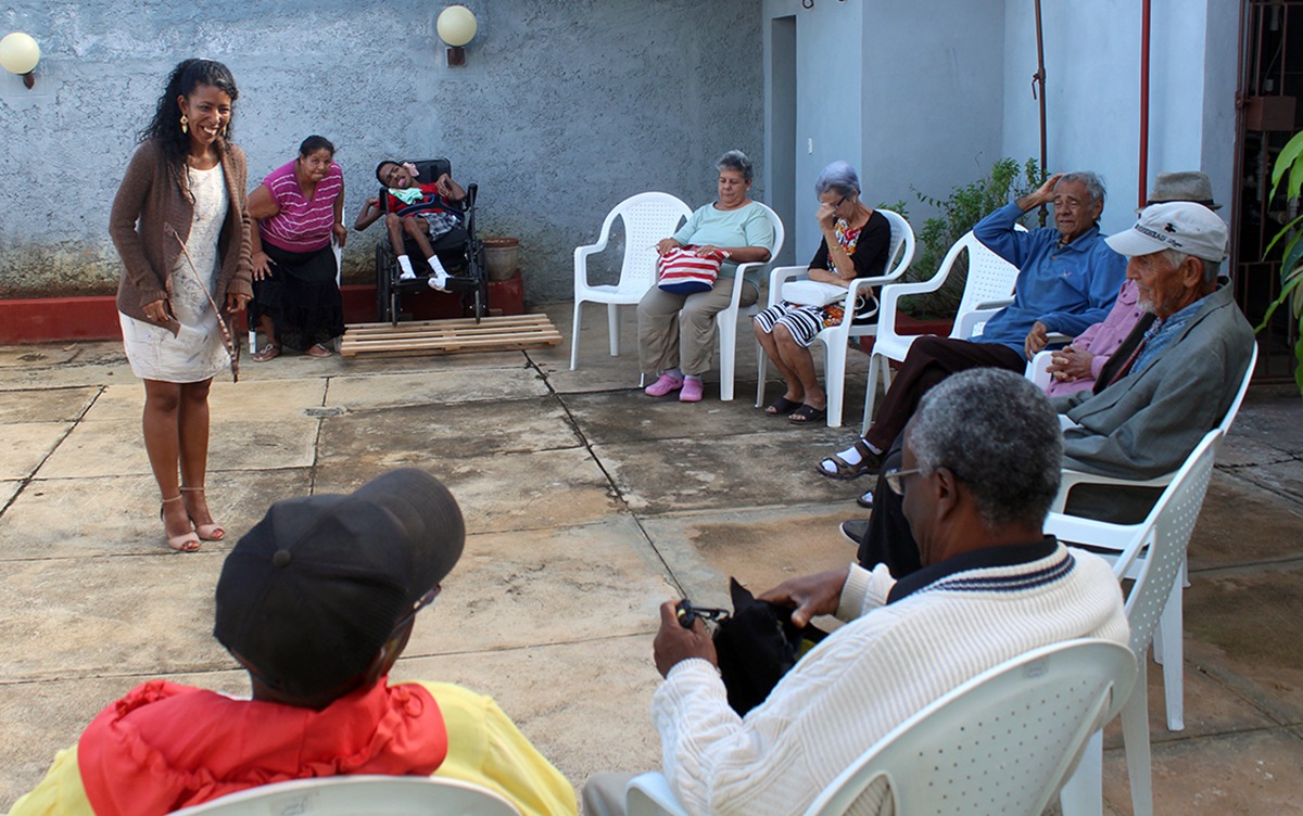 Actividad en el CCRD-Cuba con beneficiarios de la Pastoral