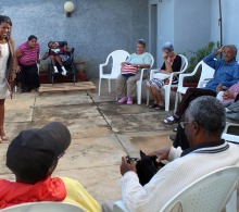 Actividad en el CCRD-Cuba con beneficiarios de la Pastoral