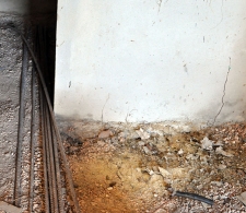 Prepiso del local antes de poner las losas