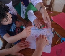 El Programa Flora y Fauna y el Centro de Neurodesarrollo Rosa Luxemburgo ayudan en esta actividad