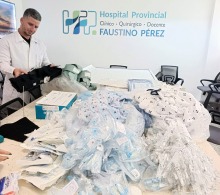 Los materiales donados ya se distribuyen