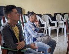 Estudiantes de la carrera de Agronomía, estuvieron presentes en el evento