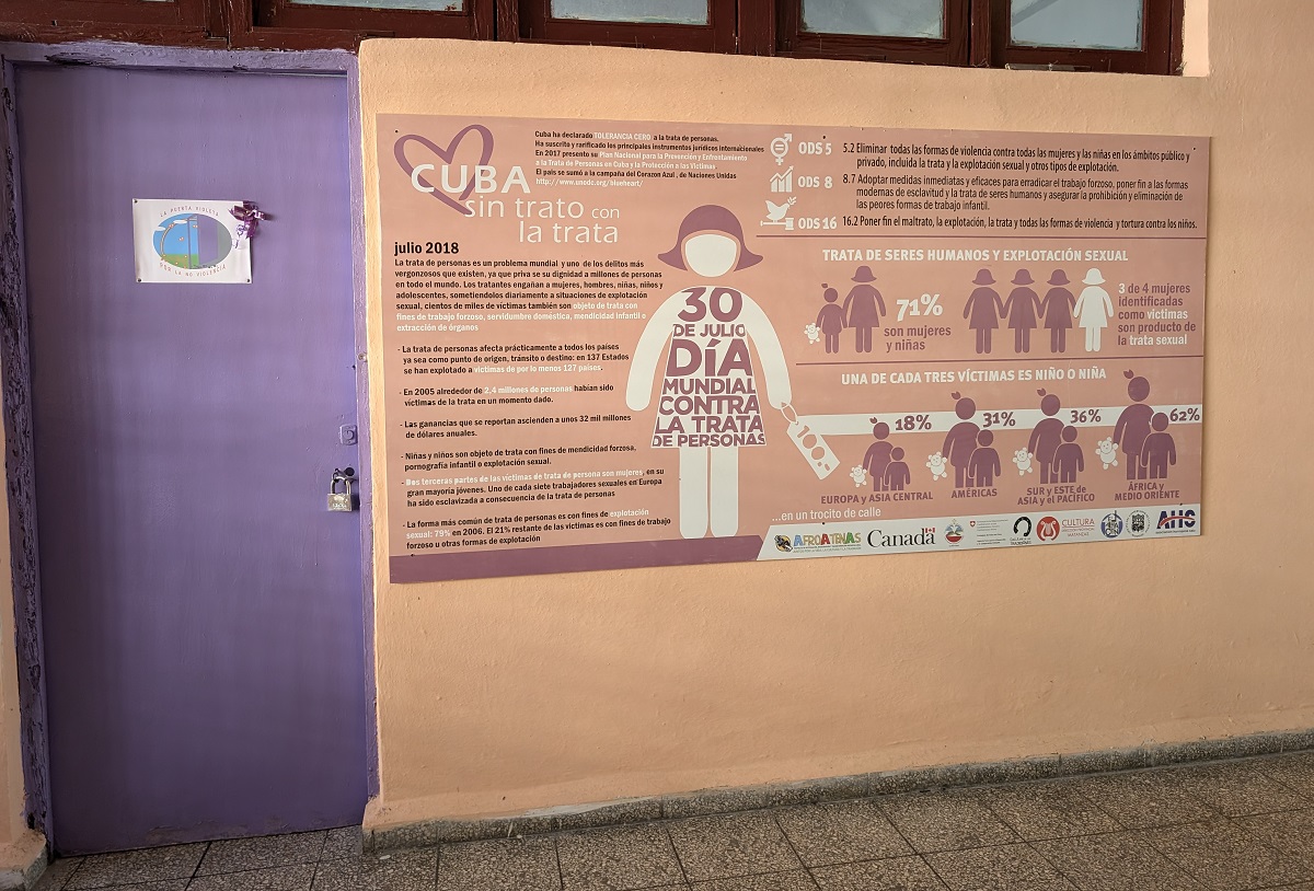 La Puerta violeta, un espacio para el acompañamiento a las mujeres y niñas víctimas de violencia
