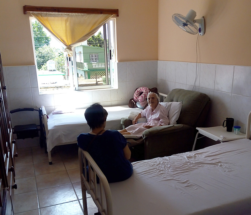 Dormitorio de la residencia Daddy Jhon