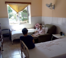 Dormitorio de la residencia Daddy Jhon