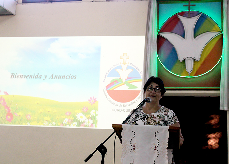 Directora ejecutiva del CCRD-C, Rita María García Morris