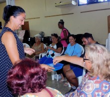Dinámica participativa durante el taller