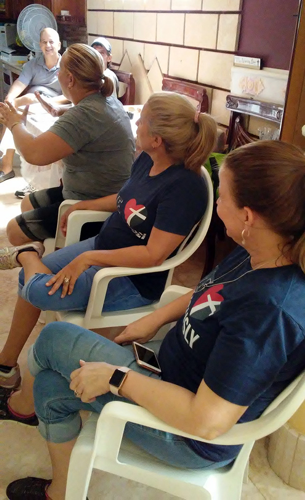 Durante la capacitación