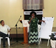Alison Infante, pastor y Sarahí García, psicóloga