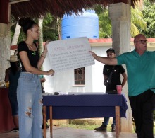 Uno de los temas del Campamento fue el cuidado y protección al medio ambiente