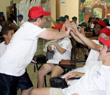 Durante la Olimpiada bíblica