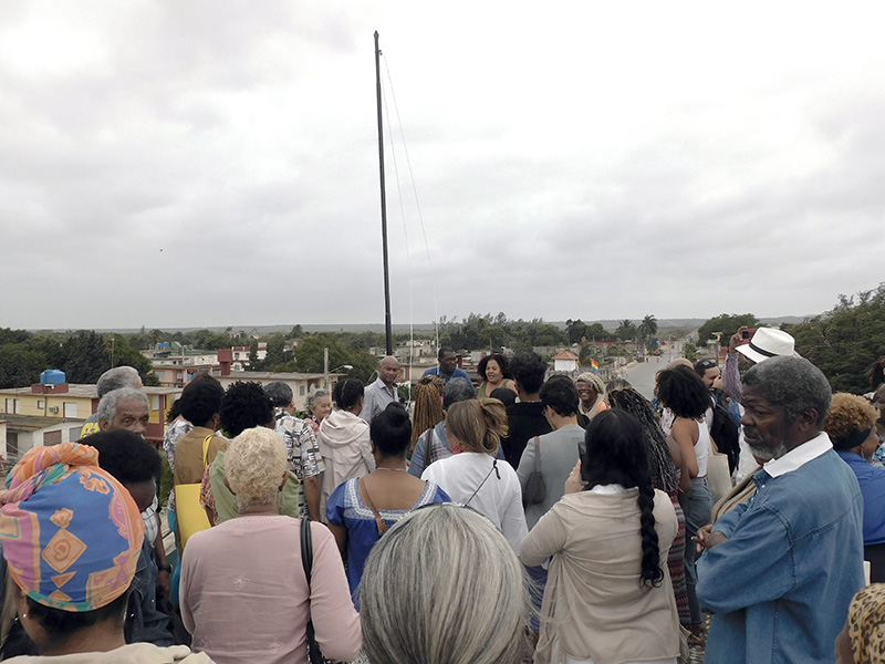 Representantes de diferentes proyectos comunitarios acudieron a la ceremonia