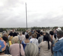 Representantes de diferentes proyectos comunitarios acudieron a la ceremonia