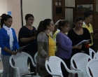 Trabajadores del CCRD-C durante el Devocional