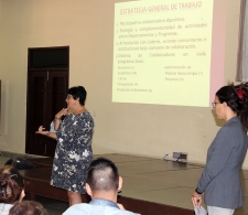 Directora Ejecutiva del CCRD-C, Lic. Rita M. García Morris, habla sobre la estrategia de trabajo