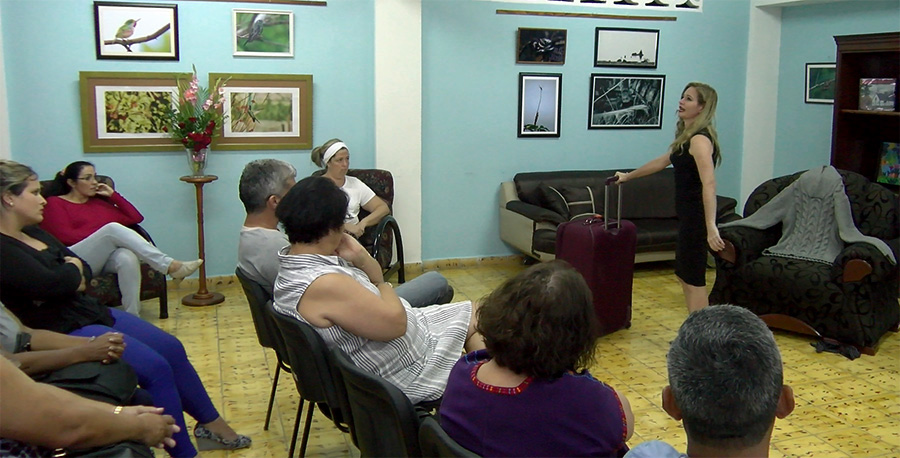 Presentación de uno de los actos de la obra Ibsen, trilogía para el ahora de Cuba