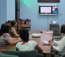 Videoconferencia lograda gracias a la mejora del ancho de banda