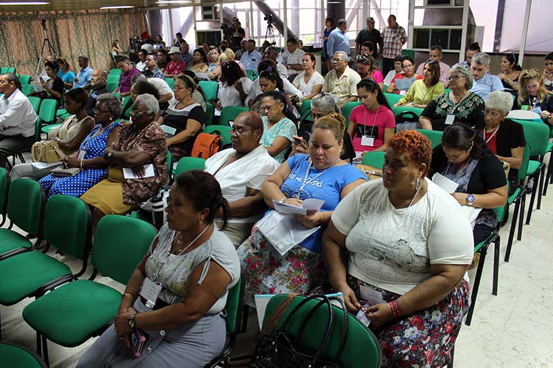 Durante las conferencias