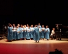 Durante el concierto inaugural del evento, en el Teatro Heredia
