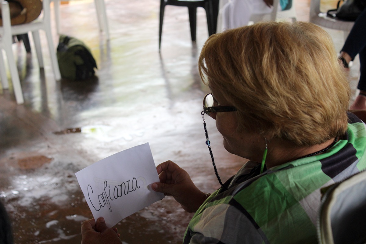 La dinámica de las llaves, facilitada por especialistas del Centro de Higiene e Epidemiología, permitió reflexionar sobre valores y propósitos