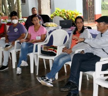 Dr. C Fidel Payán, catedrático de la Universidad Autónoma Metropolitana de México, habló sobre las dificultades de la mujer agrícola en su país