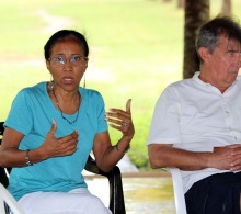 Dra. C Gertrudis Pentón habló sobre las capacitaciones y facilidades que puede ofrecer la Estación Experimental Indio Hatuey
