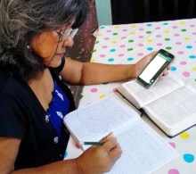 Esther Manrique, lideresa de la Iglesia de Cristo de Matanzas