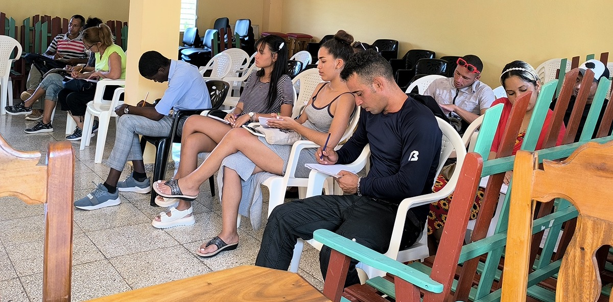 Durante el curso los participantes aprendieron algunas recetas saludables y deliciosas