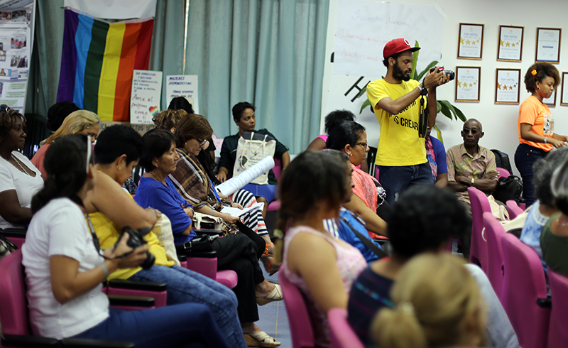 Durante las sesiones del evento