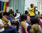 Durante las sesiones del evento