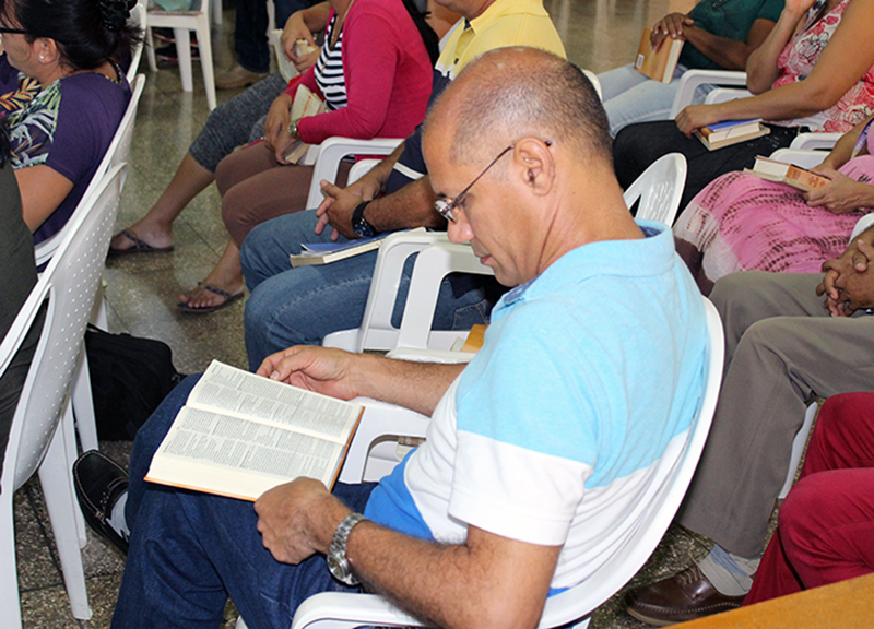 Durante el devocional