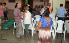Abrazo de paz compartido