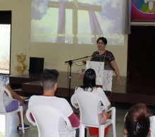 Bienvenida y anuncios por parte de la PG. Rita M. García, directora ejecutiva del CCRD-Cuba