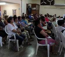 Integración de los participantes en el taller y los trabajadores del CCRD-C