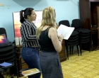 Durante el devocional