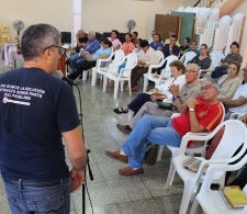 Durante el momento de Acción de Gracias