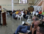 Devocional por el Día del hombre. Al frente, Rev. Raimundo García Franco