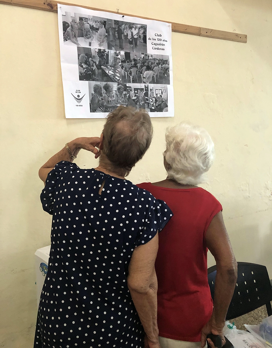 Válido mostrar un fragmento de la vida compartida entre el Club de los 120 años y el CCRD-Cuba