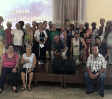 Asistentes al espacio Por una vida plena