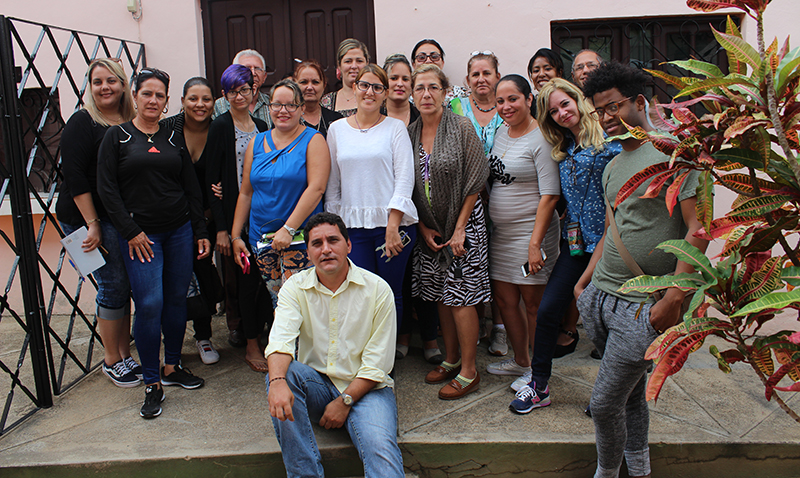 Participantes al taller