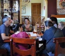 Encuentro con grupo gestor en la comunidad Jovellanos