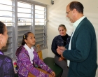 Pastor Samuel I. Hernández, durante el tratamiento de medicina natural y tradicional