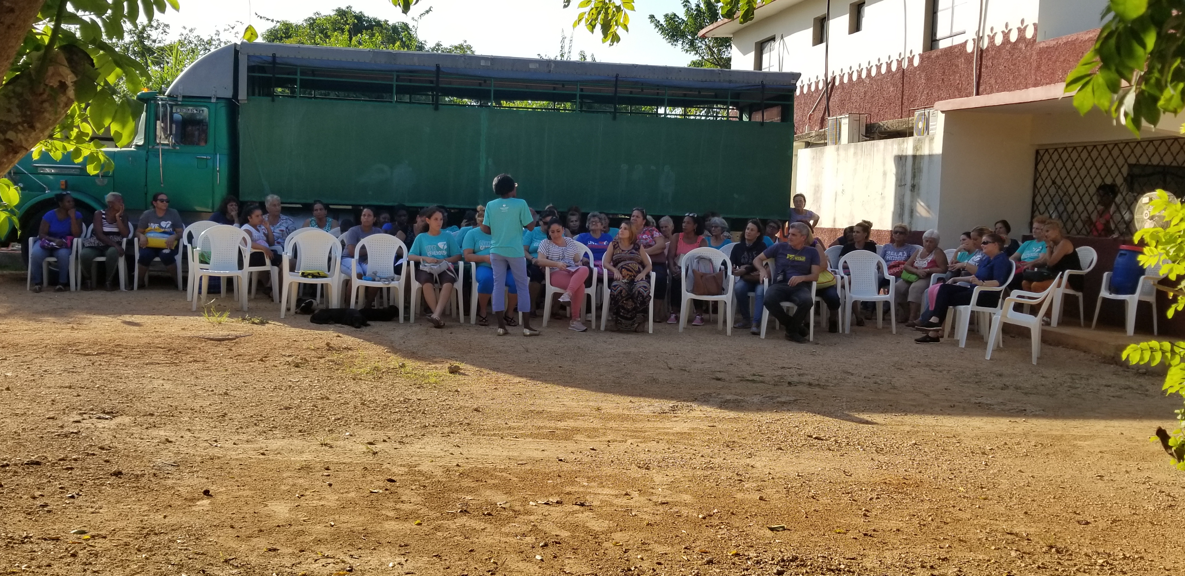 Durante la capacitación