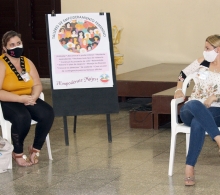Intercambio sobre proyectos de vida con la facilitadora Elaine de la Paz