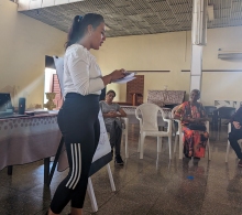 Yelaine Paz, psicóloga del CCRD-Cuba, se refirió a las manifestaciones de violencia más conocidas